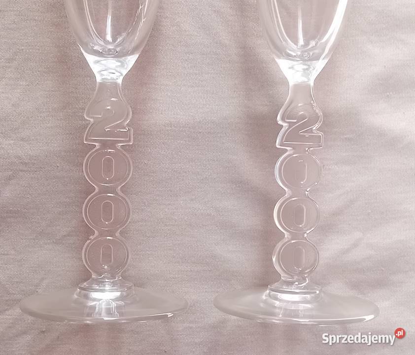 Kieliszki do szampana seria Millenium Antyki, Sztuka, Kolekcje Koźminek