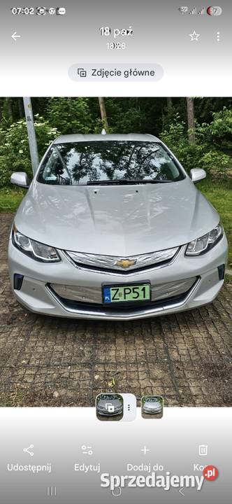 Chevrolet volt premier 2017r specjalny Chevrolet zachodniopomorskie Szczecin