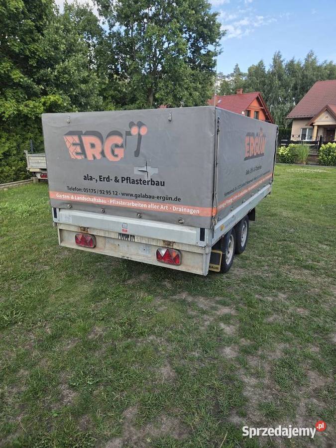 Przyczepa przyczepka samochodowa HUMBAUR 2000 Chojnice