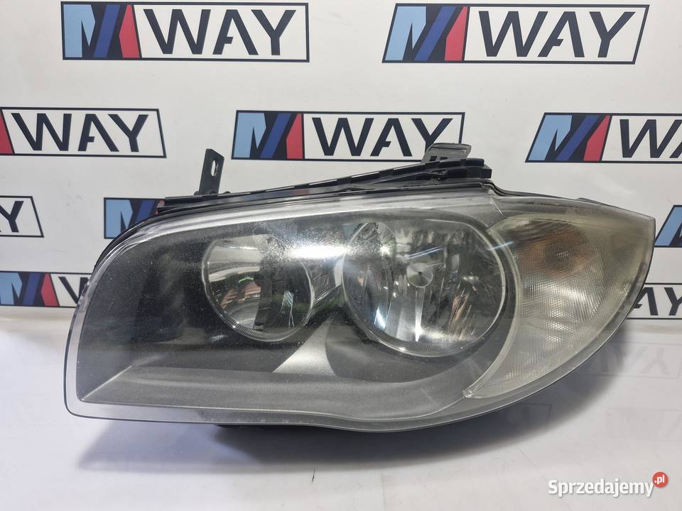 BMW E81 E82 E87 LAMPA LEWY PRZÓD ORYGINAŁ osobowe