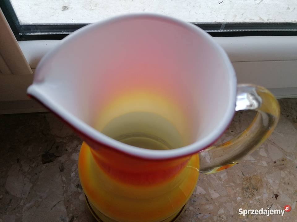 Dzbanek ognisty ze szkła warstwowego Horbowy sprzedam