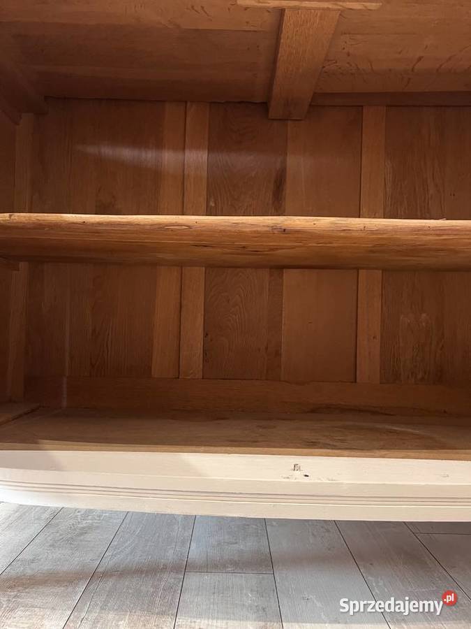 Stara drewniana komoda bielona lubuskie Żary