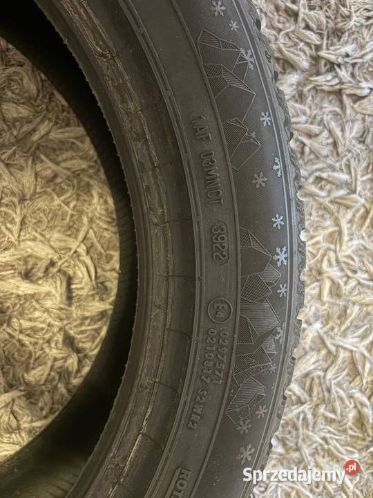 Opony zimowe Semperit 22555R18 w świetnym stanie 55 mazowieckie
