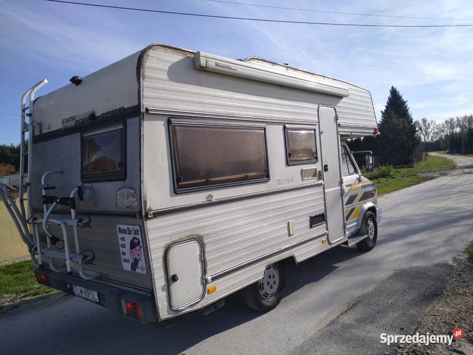Kamper Peugeot J5 280L Fiat Ducato z Niemiec Rok produkcji 1990 Włoszczowa sprzedam