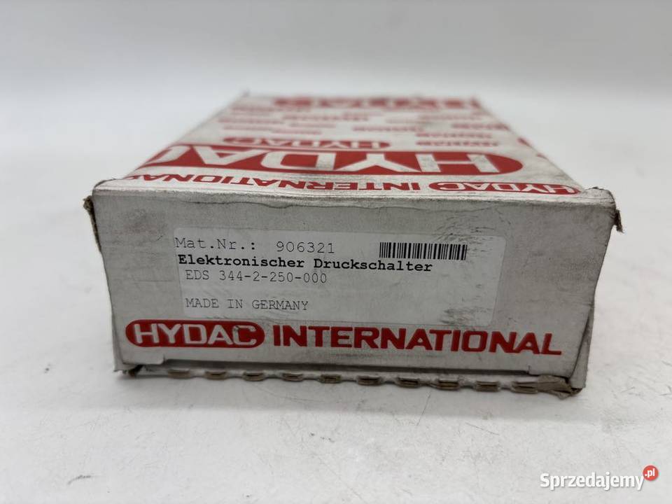 Hydac EDS 3442250000 906321 Pressure switch Warszawa sprzedam