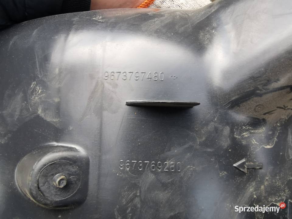 Nadkole tył lewe lh peugeot 208 1 I 9673797480 Sieraków