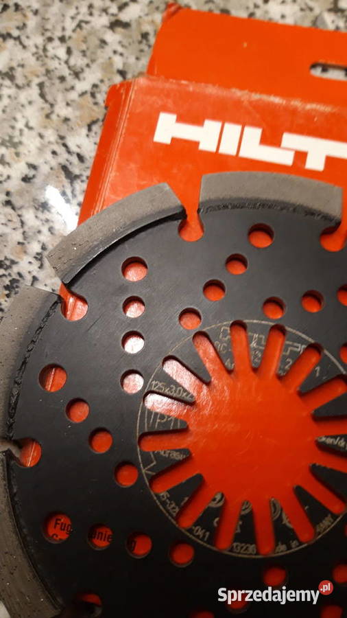 Hilti tarcza diamentowa fi 125 Pozostałe Głuchołazy