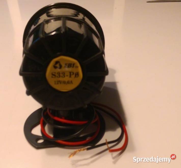 EBS ltd S33 12V06A Głośnik Megafon Syrena Kielce