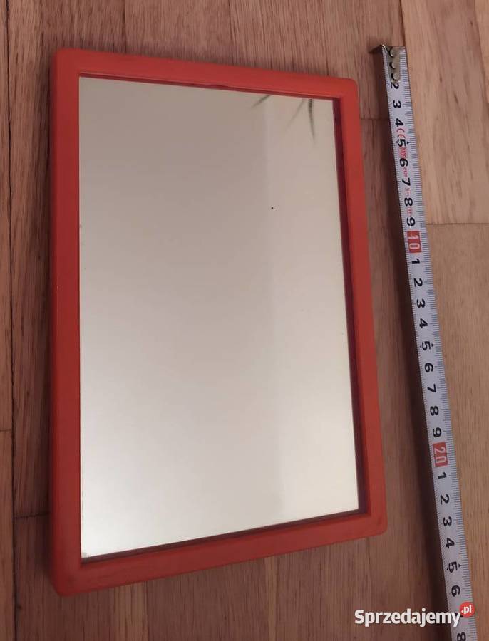 158 LUSTERKO Z PODPÓRKĄ PLASTIKOWE PRL VINTAGE Łódź