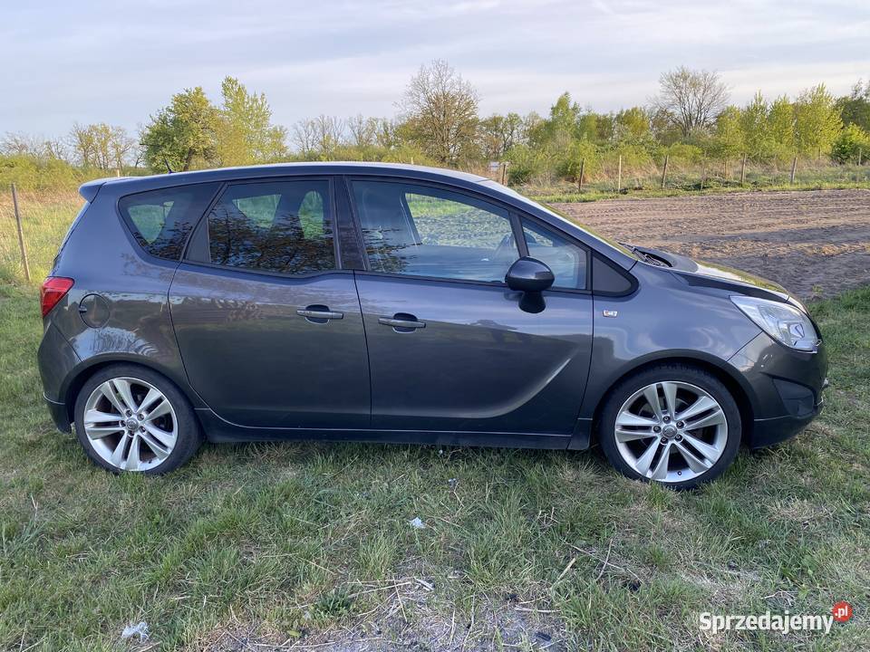 Opel Meriva 14 100 2010 benzyna dolnośląskie Środa Śląska