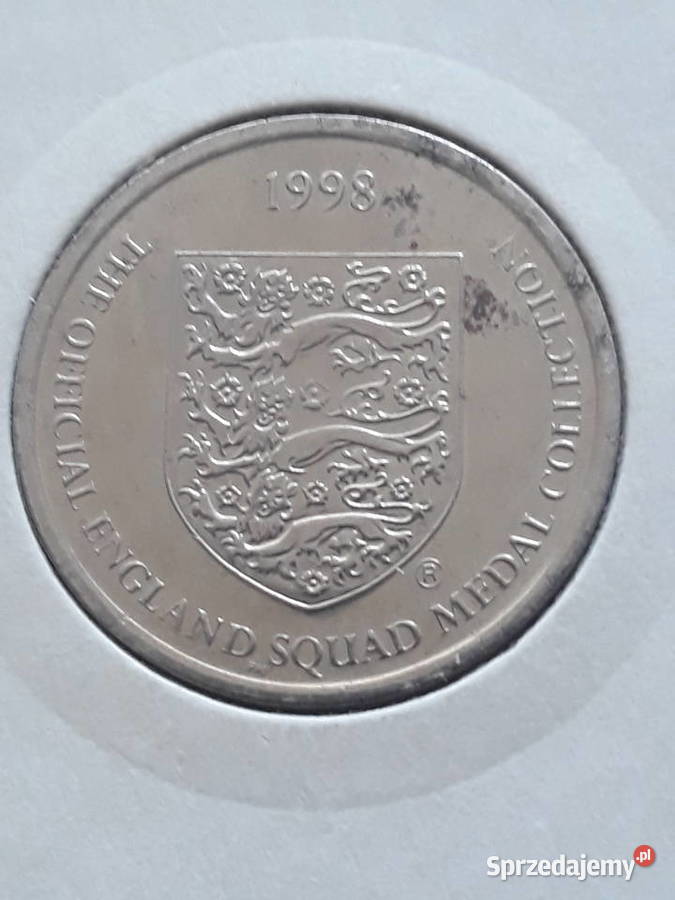 Żeton Anglia Piłkarz Nicky Butt 1998 r sprzedam