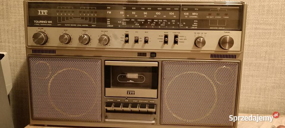 Radiomagnetofon ITT Ostrów Wielkopolski