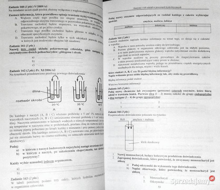 BiologiaTom 1 Zbiór zadań z odpowiedziami Chełm