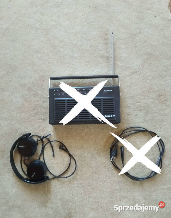 Słuchawki Sony MDR-ZX110 - używane, w pełni sprawne