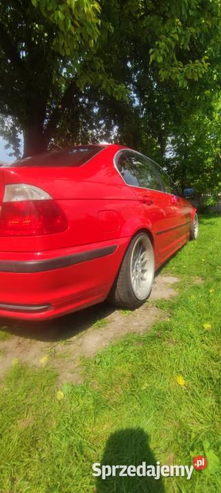 bmw e46 sedan hellrot 20 r6 150 Malanów sprzedam