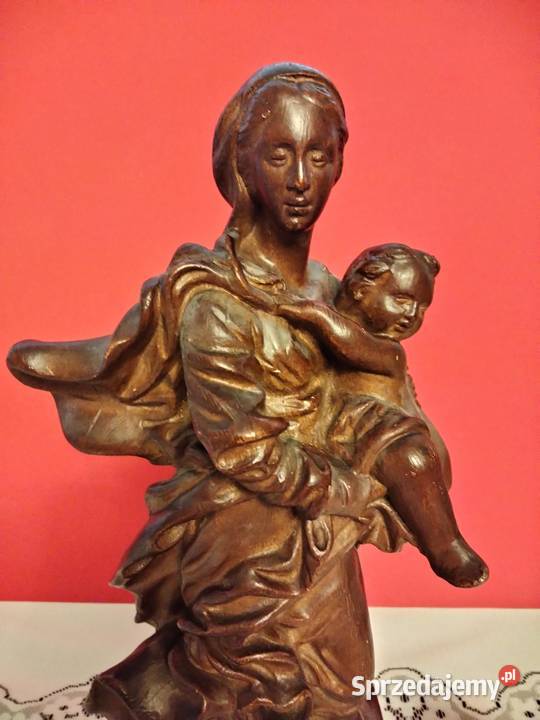 Matka Boża Boska z dzieciątkiem Jezus stara Gniezno