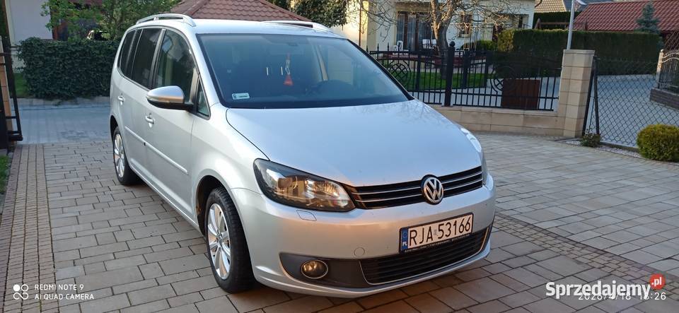Volkswagen Touran 20 TDI 7osobowy zadbany i Touran podkarpackie Jarosław