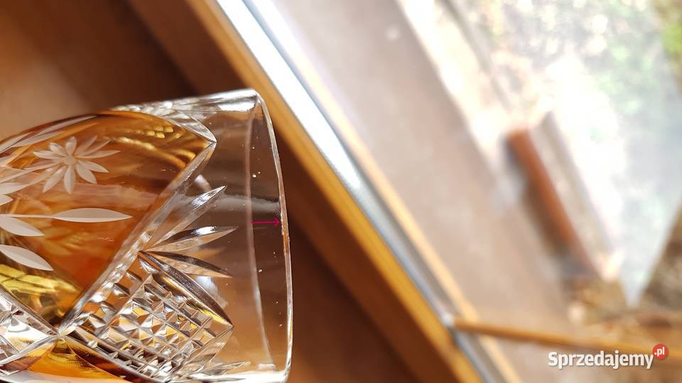 Kryształowe kieliszki 120 ml kolorowy kryształ sprzedam