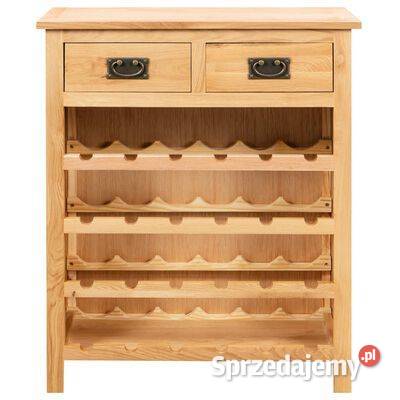 vidaXL Szafka na wino 72 x 32 x 90 lite drewno Warszawa sprzedam