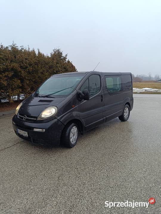 Opel Vivaro 19 cdti cdi 6 osobowy brygadówka nieuszkodzony Proszowice