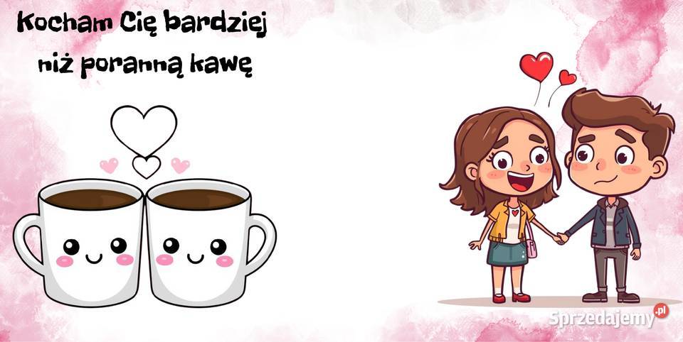 Foto Kubek walentynkowy idealny prezent na
