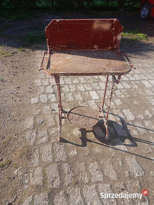 Stary XlX wiek stolik umywalkowy śląskie Zawiercie