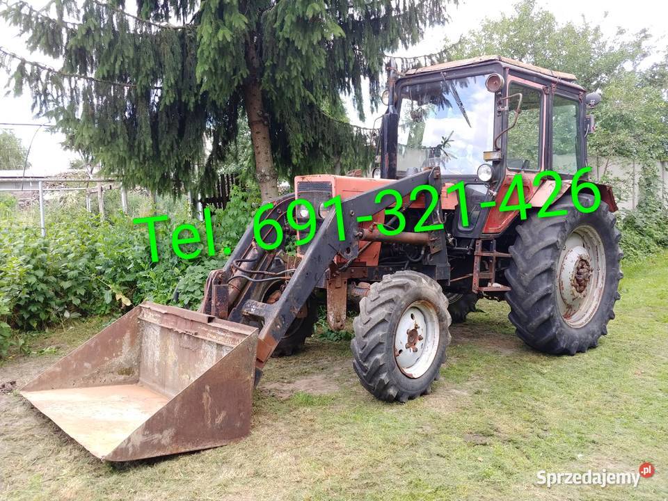 Tur MTZ 82 Belarus Pronar Dwusekcyjny Ladowacz wielkopolskie Śmigiel