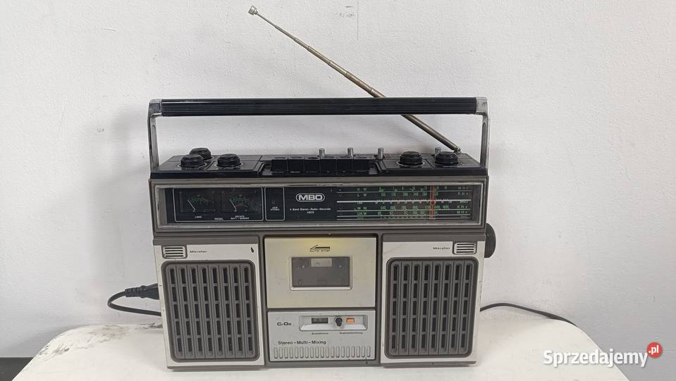 Stereofonowy rejestrator radiowy MBO 4800 wielkopolskie Poznań