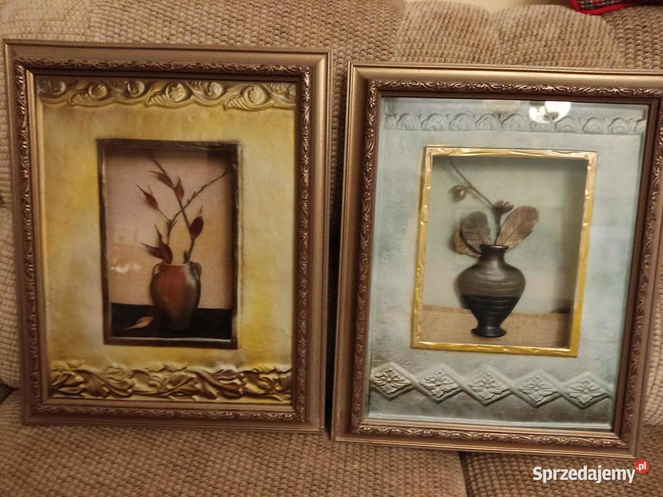 obrazy obraz 3d 2 sztuki Gorzów Wielkopolski sprzedam