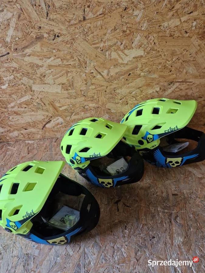 Kask rowerowy i na hulajnogę SBIKE Full Face Głogowa