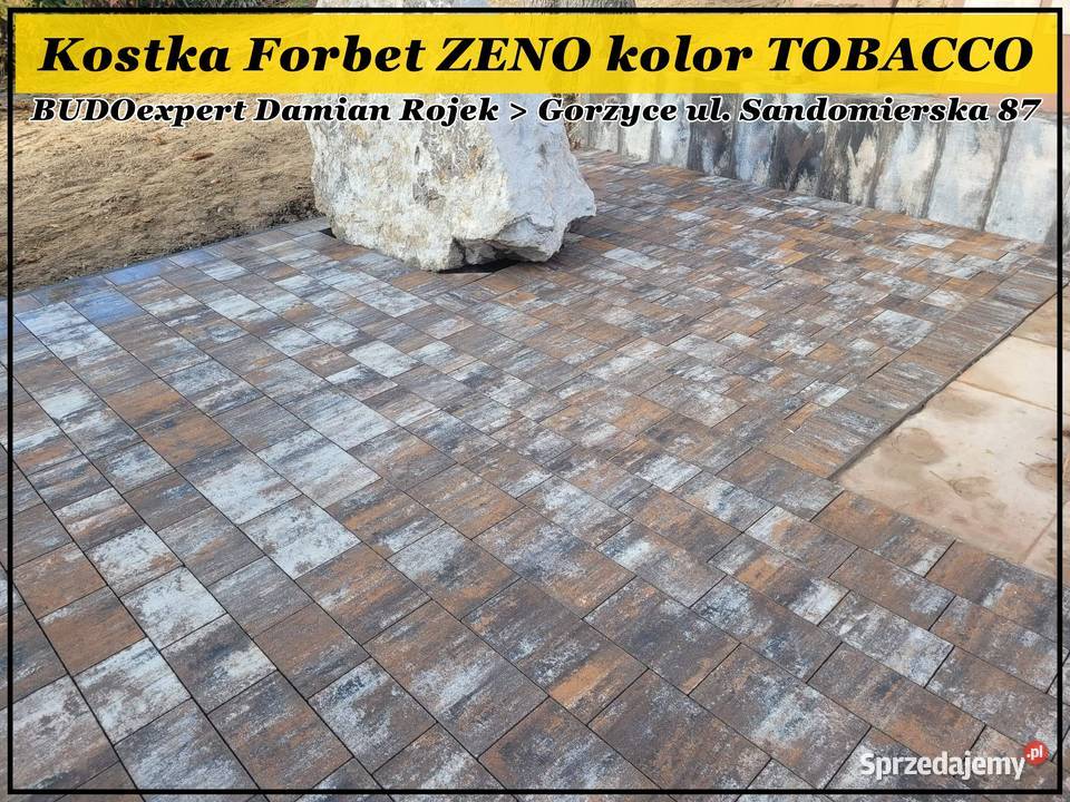 Kostka brukowa Forbet ZENO Piryt Latte Muszla