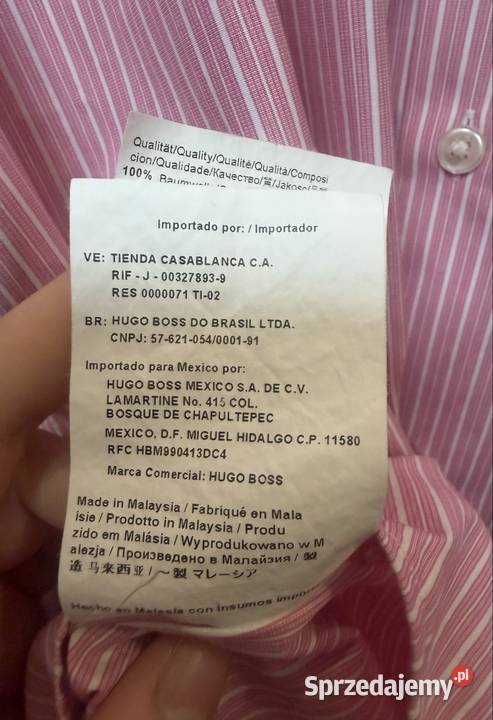 Koszula Hugo Boss Łódź