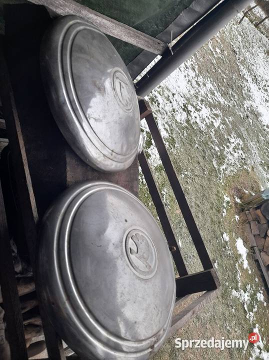 Dekle kołpaki Skoda 105 120 chromowane osobowe Pozostałe Jasło