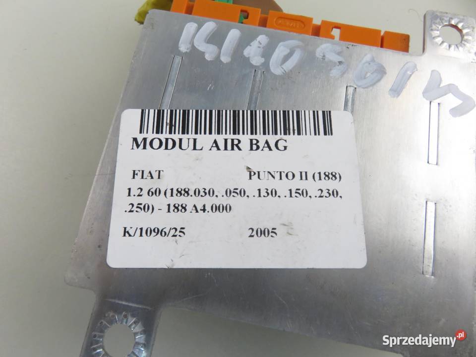 MODUŁ AIRBAG FIAT PUNTO II 51726575