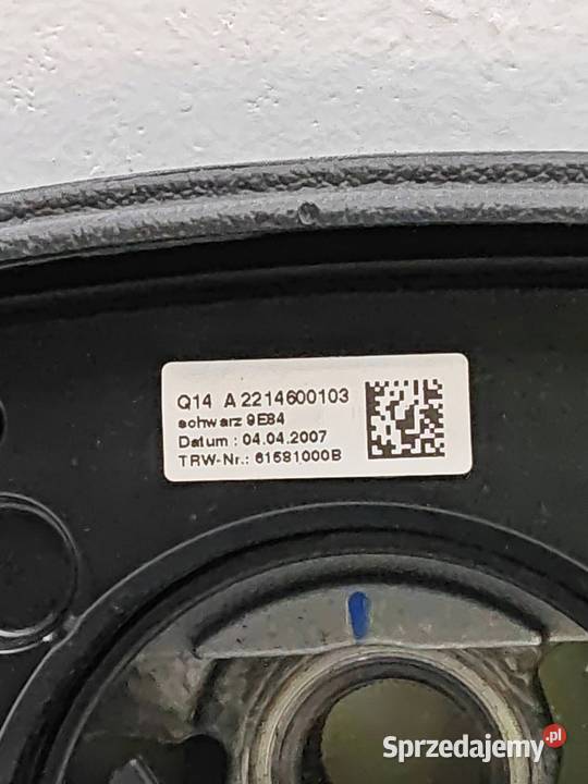 MercedesBenz S W221 KIEROWNICA SKÓRA MANETKI lubelskie Opole Lubelskie