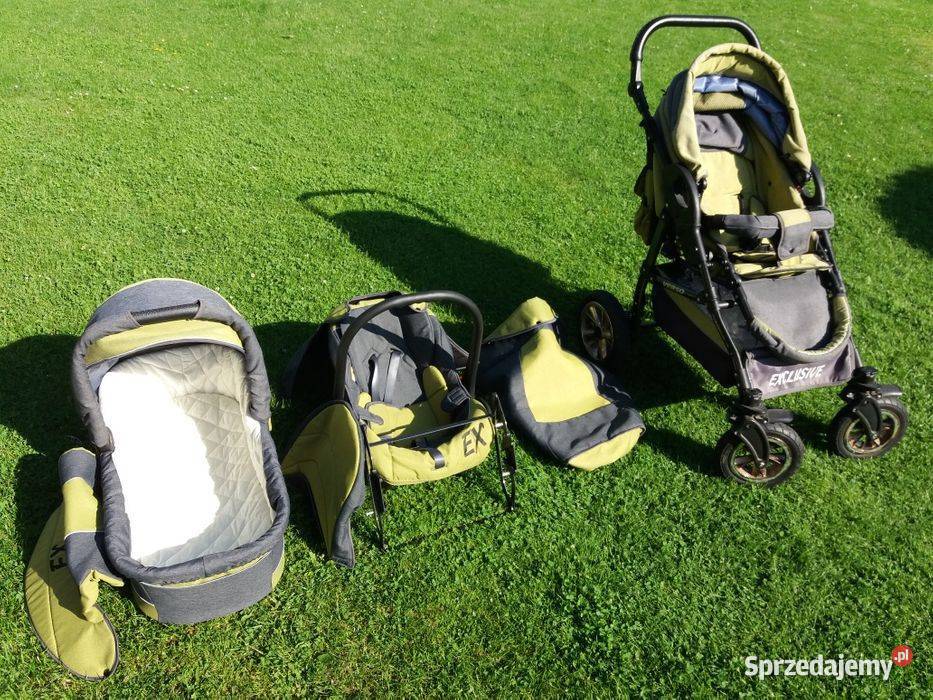 Wózek dziecięcy 3w1 tj gondola spacerówka Świątniki Górne