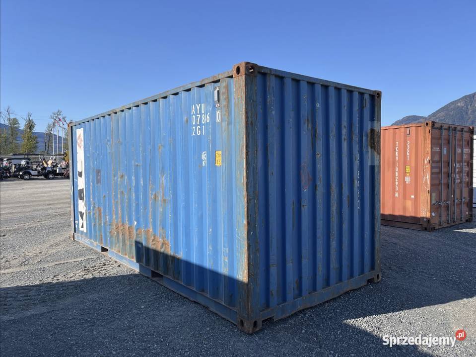 Kontener morski 20DV transport 6m Białystok