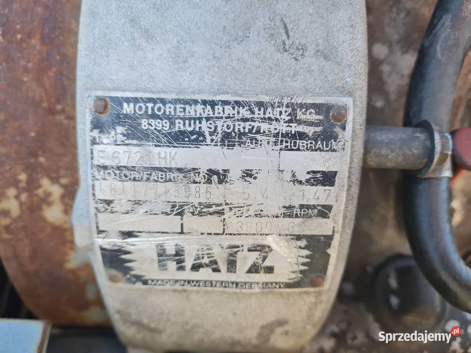 Przecinarka piła do betonu asfaltu I kostki Hatz Chojnów