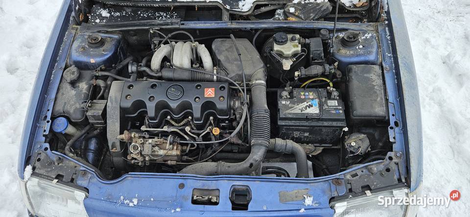 Citroen Saxo 15D 58 zwykły diesel na linkę Majdan Ostrowski