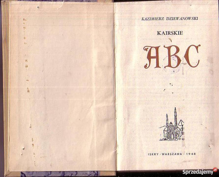 0914 KAIRSKIE ABC KAZIMIERZ DZIEWANOWSKI Mapy i przewodniki