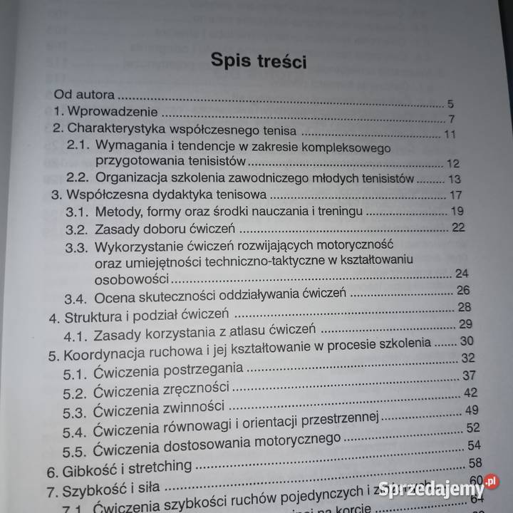 Tenisowy atlas ćwiczeń książki Warszawa