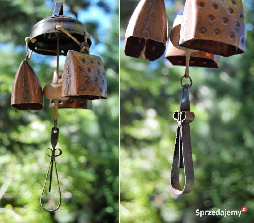 Dzwonek do bramy alpejski pasterski Szwajcaria brązowy lubelskie Lublin