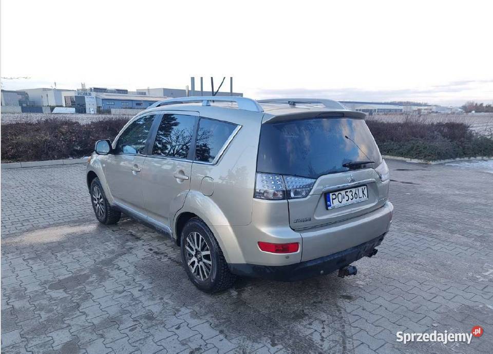 Mitsubishi Outlander II sprzedaż syndyka 1968cm3 Poznań