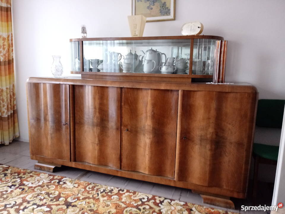 kredens pokojowy z nadstawką śląskie Bytom