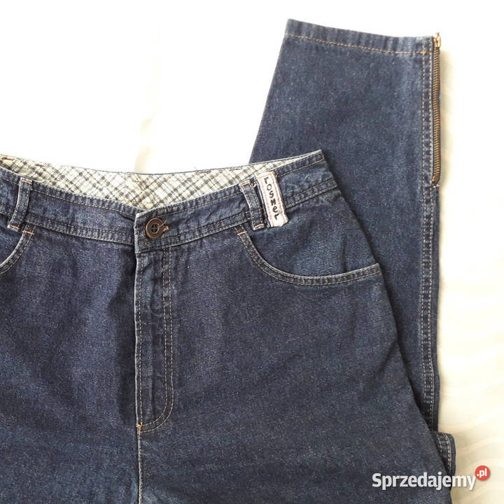 Damskie spodnie Suwaki na dole nogawek Warszawa sprzedam