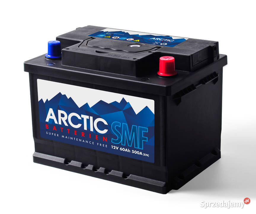 Akumulator Arctic 12V 60Ah 500A P