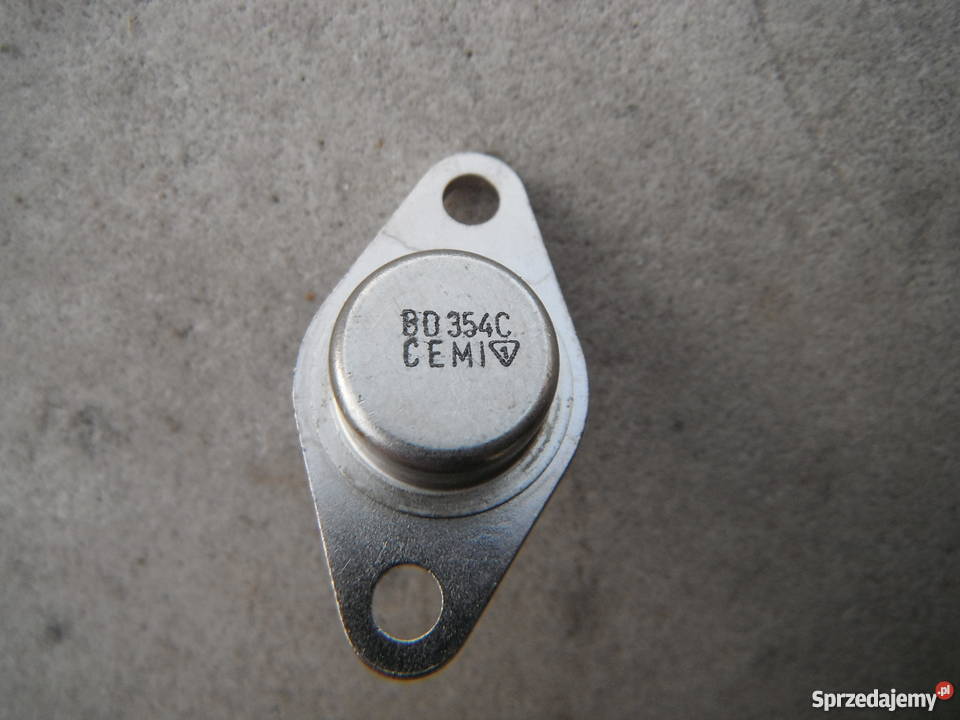 Tranzystor BD354C Unitra Cemi bd 354c obudowa Chlewiska