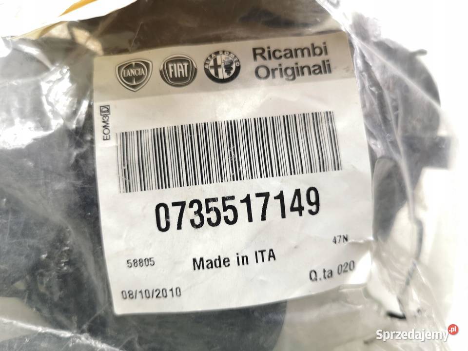 ZAŚLEPKA HAKA PRZÓD FIAT PUNTO 0911 ORIGINAL OE lubelskie sprzedam
