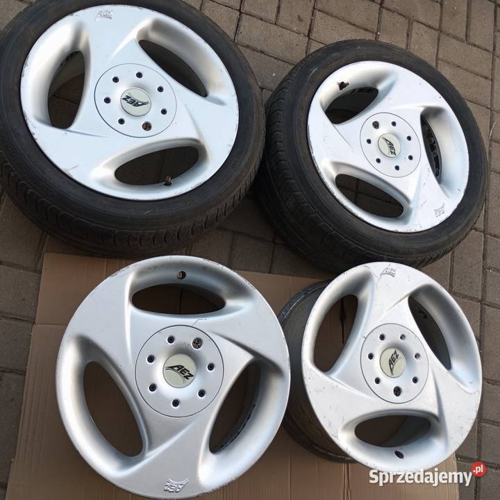 Alufelgi AEZ 15 4x100 et 38 wysyłka Samochodowe Motoryzacja Złotoryja