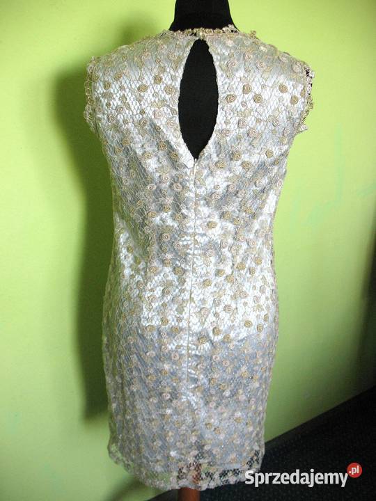 Sukienka Koronka gipiura 40 LM biust 94 Siedlce sprzedam